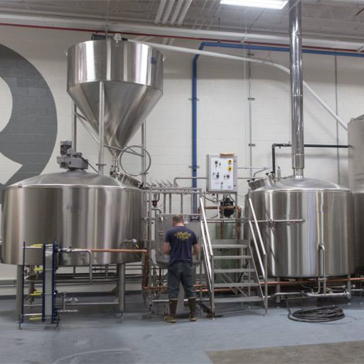 Satılık 1000L Otomatik Ticari Çelik Bira Brewhouse / Bira Fabrikası Ekipmanları