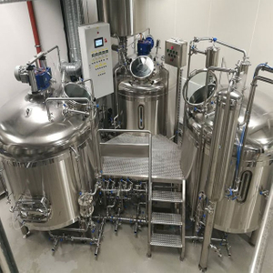 500L Mikro Bira Ekipmanları Üstün Kalite Craft Bira Makinesi Anahtar Teslimi Bira Üreticisi